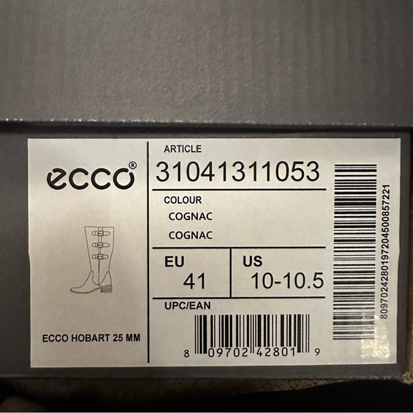 Ecco riding boot women’s size 10 - Picture 2 of 10